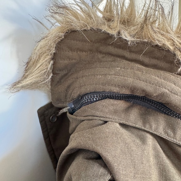 Aritzia Community Parka with removable Faux fur hood trim - Picture 4 of 8